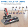 Funki Fox Motorhead Carpet Brush Compatible with Dyson V7 V8 V10 V11 V15