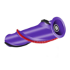 Funki Fox Soft Carpet Roller Brush Replacement Compatible with Dyson V10