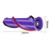 Funki Fox Soft Carpet Roller Brush Replacement Compatible with Dyson V10
